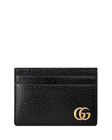 gucci card case for men|Gucci card wallet men's.